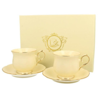 Filiżanki ze spodkami 2 sztuki Clark 260ml